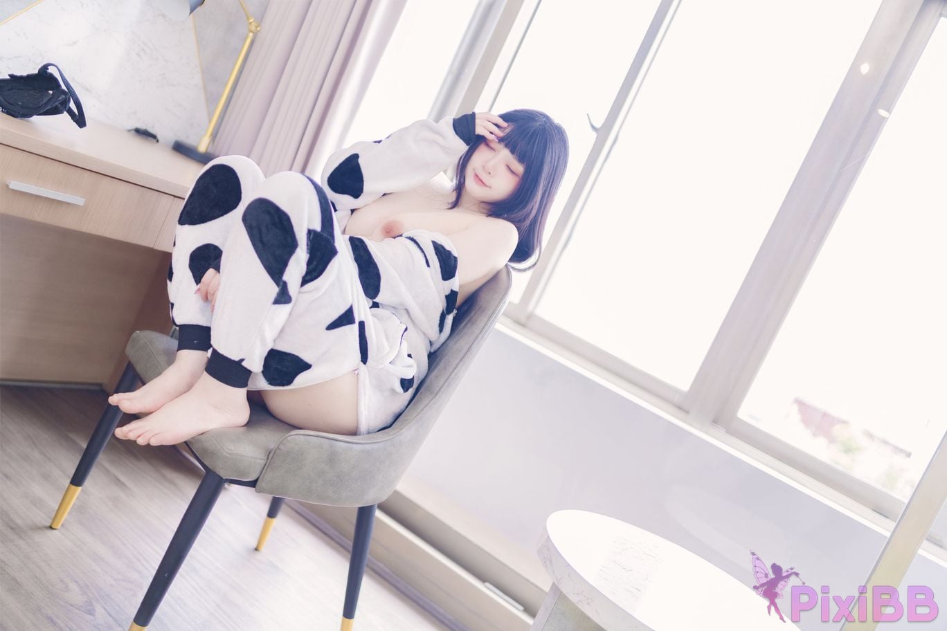 Cosplayer Mumu Momo dairy cow Milky PixiBB.COM 040