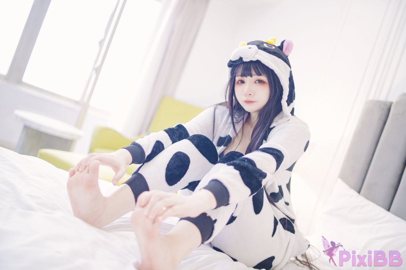Cosplayer Mumu Momo dairy cow Milky PixiBB.COM 052