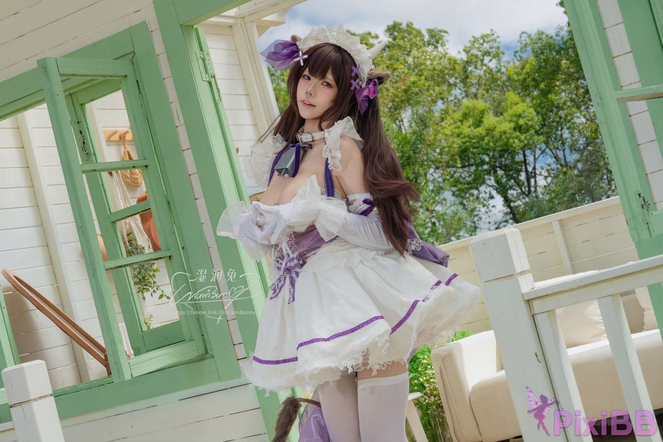 Cosplayer Sticky Dumpling Rabbit 2026 Year 07 monthly works azur lane Kashino PixiBB.COM 001