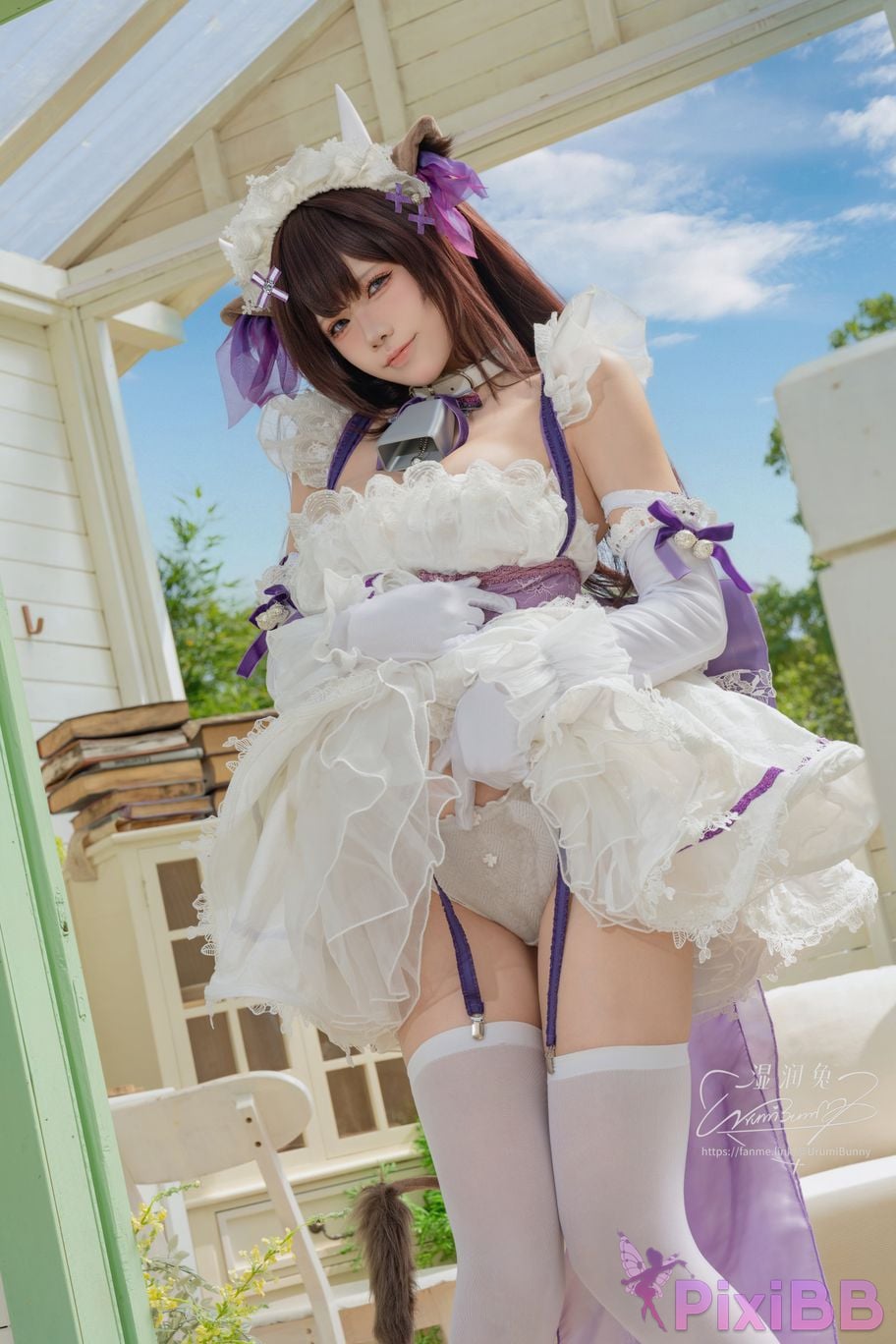 Cosplayer Sticky Dumpling Rabbit 2026 Year 07 monthly works azur lane Kashino PixiBB.COM 002