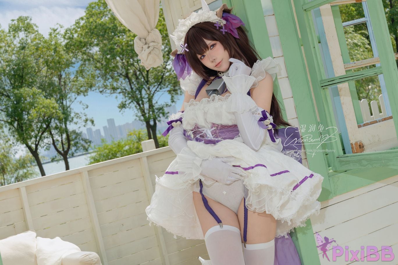 Cosplayer Sticky Dumpling Rabbit 2026 Year 07 monthly works azur lane Kashino PixiBB.COM 003