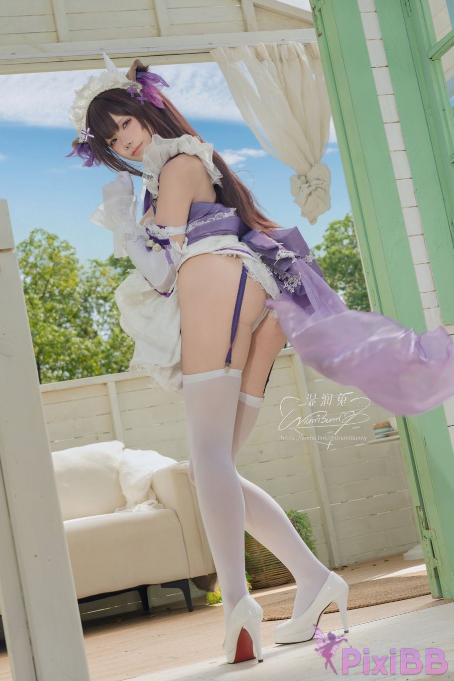 Cosplayer Sticky Dumpling Rabbit 2026 Year 07 monthly works azur lane Kashino PixiBB.COM 004
