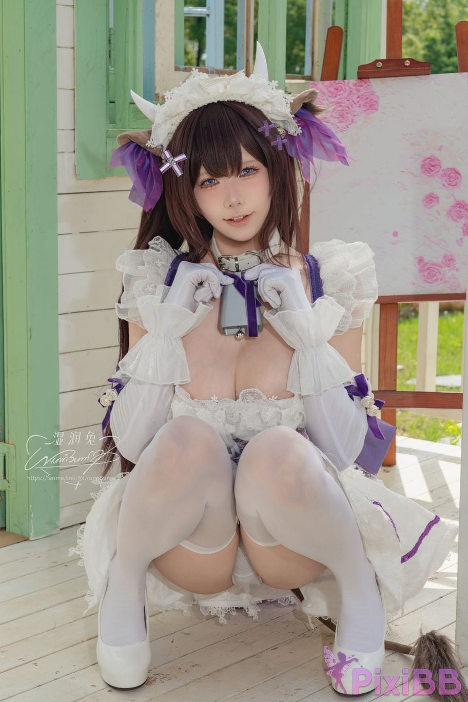 Cosplayer Sticky Dumpling Rabbit 2026 Year 07 monthly works azur lane Kashino PixiBB.COM 010