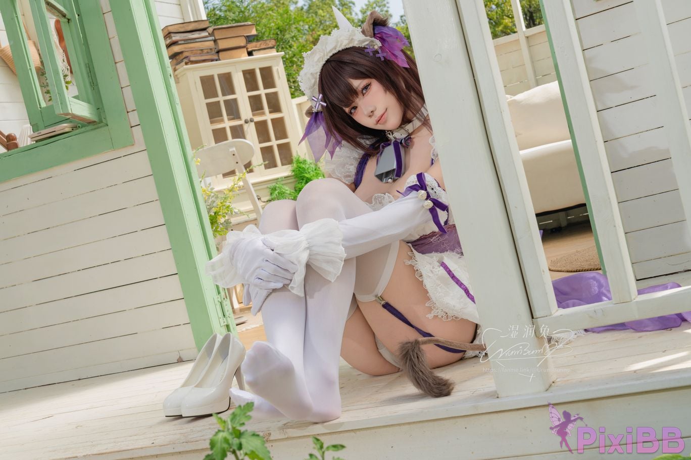 Cosplayer Sticky Dumpling Rabbit 2026 Year 07 monthly works azur lane Kashino PixiBB.COM 015