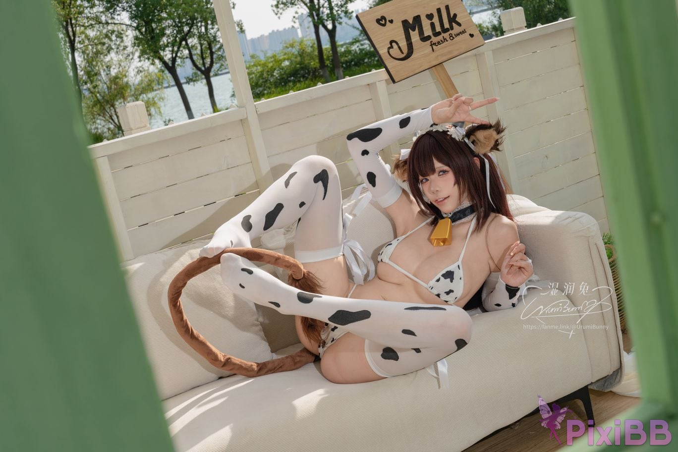 Cosplayer Sticky Dumpling Rabbit 2026 Year 07 monthly works azur lane Kashino PixiBB.COM 044