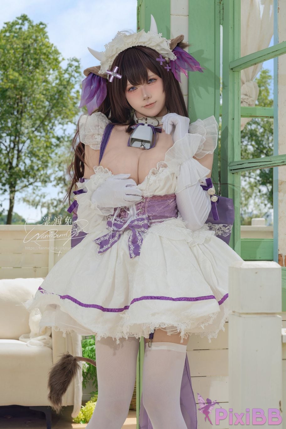 Cosplayer Sticky Dumpling Rabbit 2026 Year 07 monthly works azur lane Kashino PixiBB.COM 045