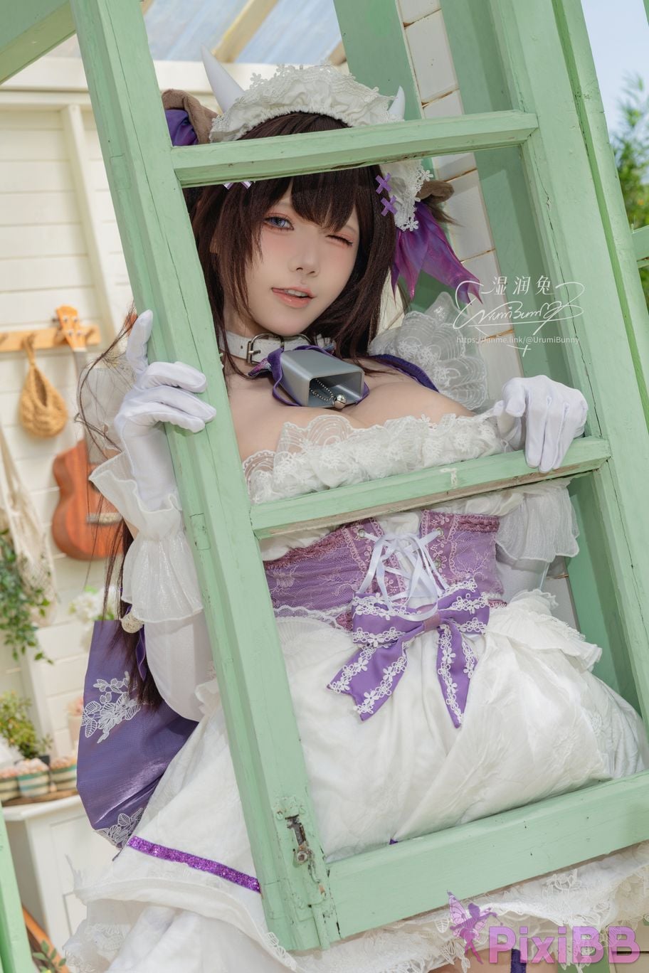 Cosplayer Sticky Dumpling Rabbit 2026 Year 07 monthly works azur lane Kashino PixiBB.COM 067