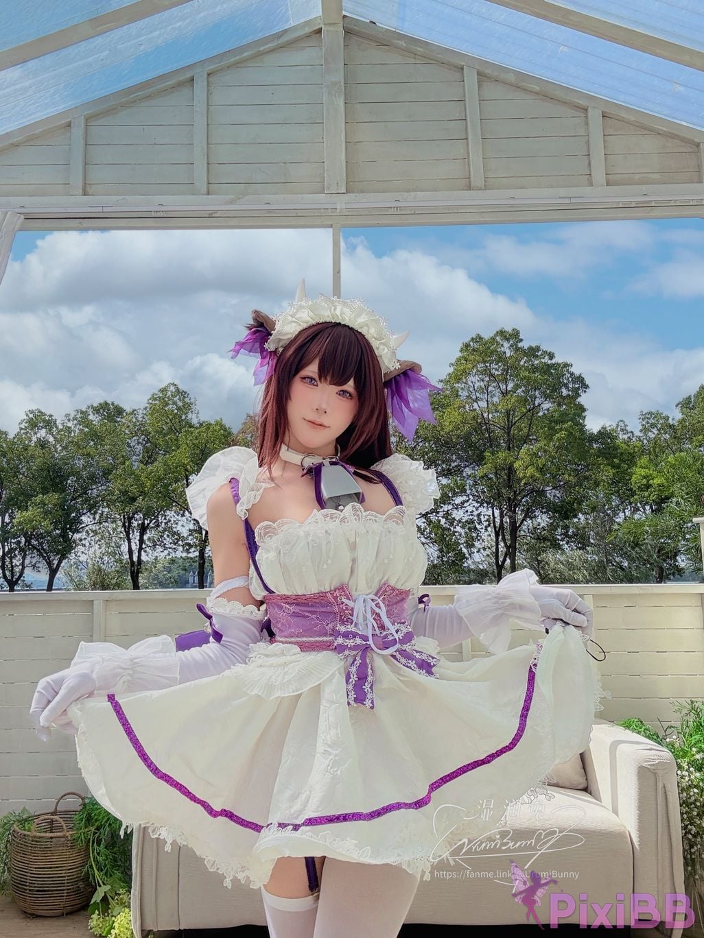 Cosplayer Sticky Dumpling Rabbit 2026 Year 07 monthly works azur lane Kashino PixiBB.COM 085