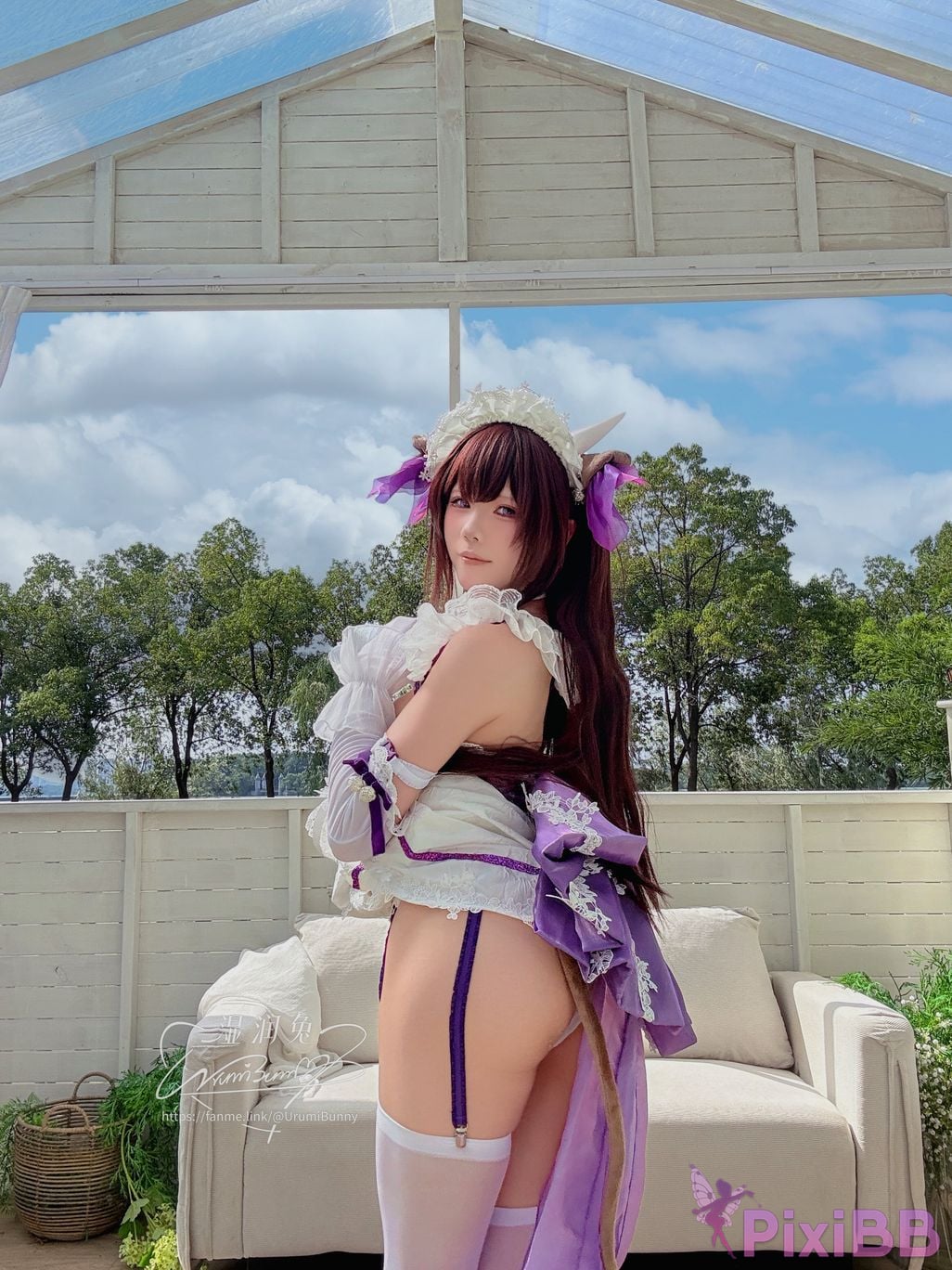 Cosplayer Sticky Dumpling Rabbit 2026 Year 07 monthly works azur lane Kashino PixiBB.COM 087