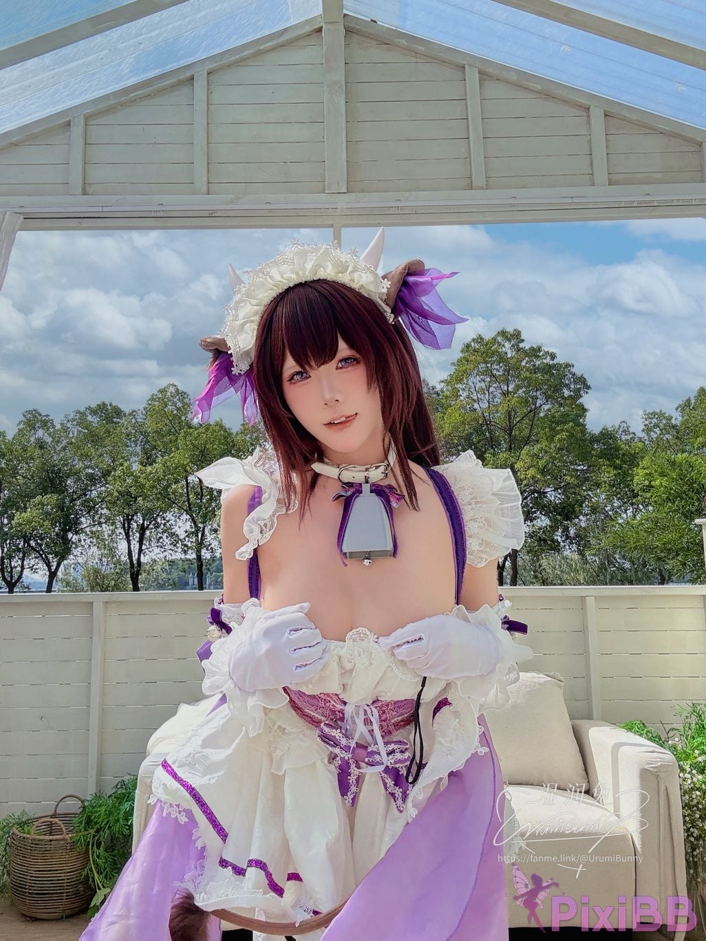 Cosplayer Sticky Dumpling Rabbit 2026 Year 07 monthly works azur lane Kashino PixiBB.COM 090