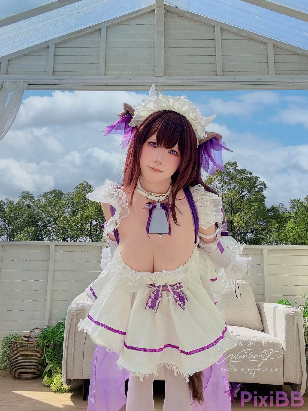 Cosplayer Sticky Dumpling Rabbit 2026 Year 07 monthly works azur lane Kashino PixiBB.COM 091
