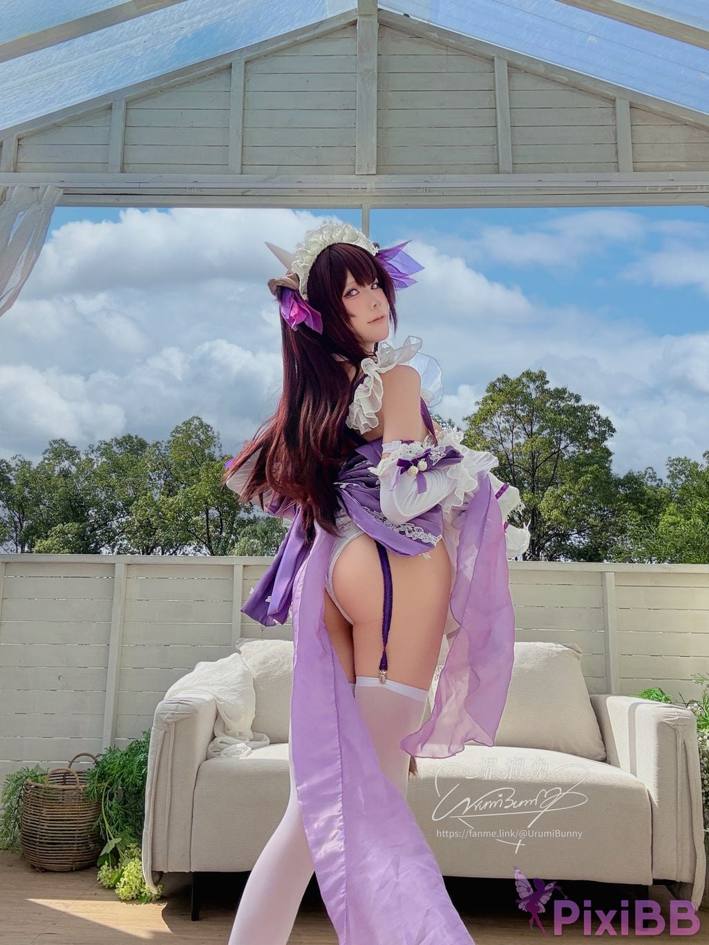 Cosplayer Sticky Dumpling Rabbit 2026 Year 07 monthly works azur lane Kashino PixiBB.COM 094