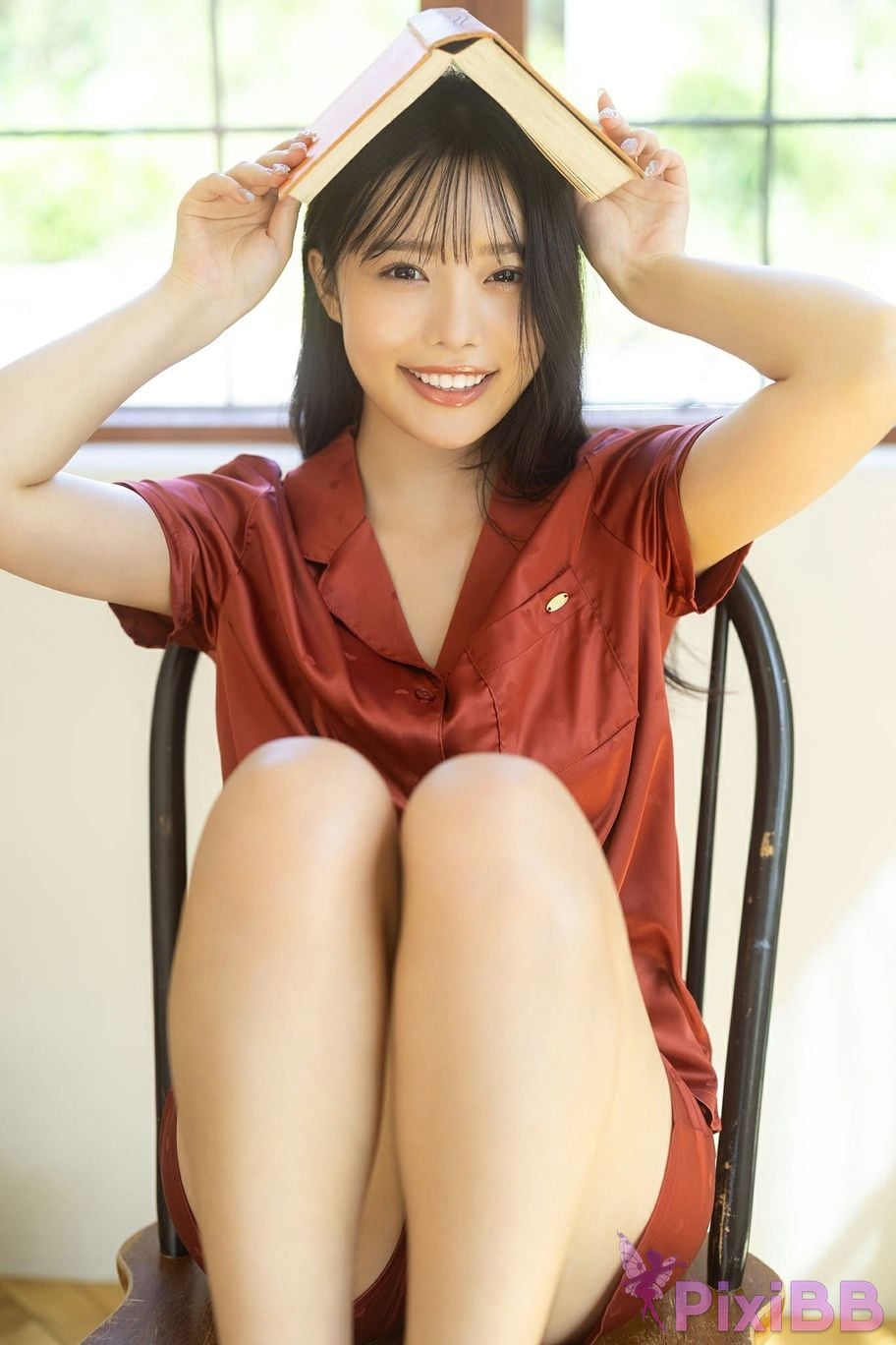 Japanese Idol Momoha Takatsuru gao he tao yu Expanded version Complete 50P Yanmaga Other YM2023 Year 50 Issue unreleased cut digital photo book PixiBB.COM 018