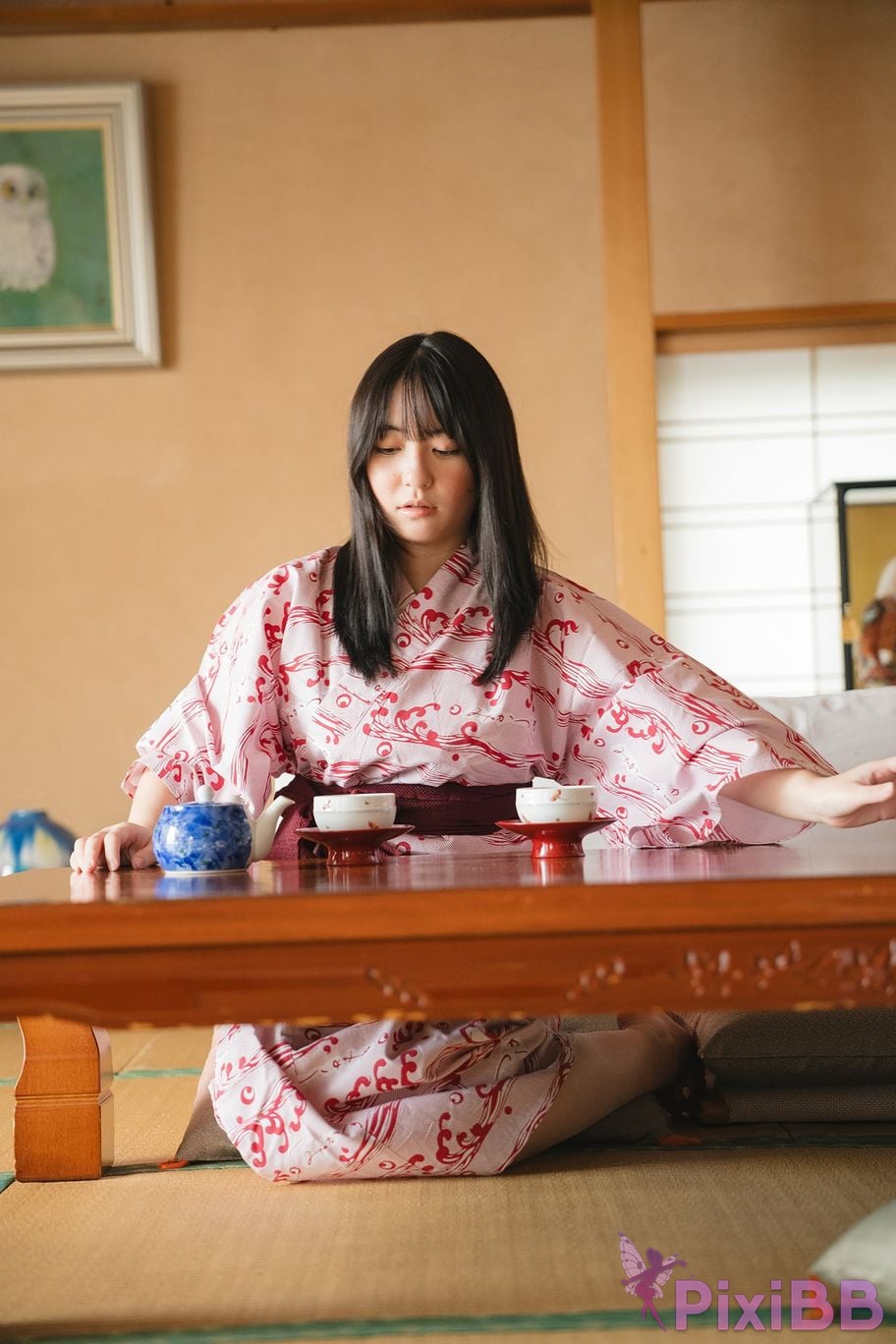 Japanese Idol Mizuki Asakura ma cang rui ji Weekly Post Digital Photo Book Glamorous girlfriend and winter hot spring inn PixiBB.COM 052