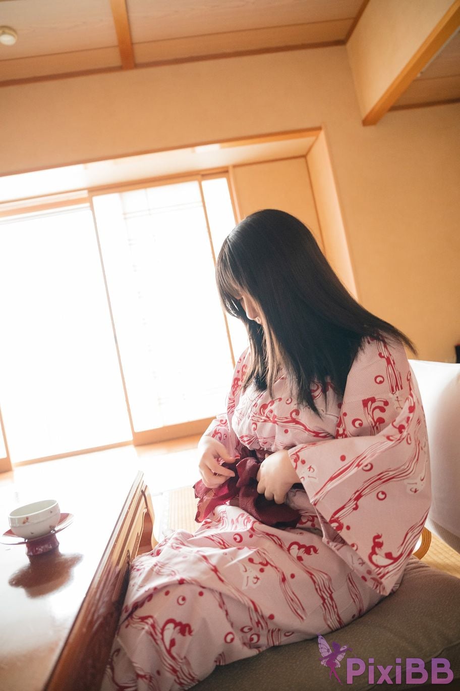 Japanese Idol Mizuki Asakura ma cang rui ji Weekly Post Digital Photo Book Glamorous girlfriend and winter hot spring inn PixiBB.COM 058