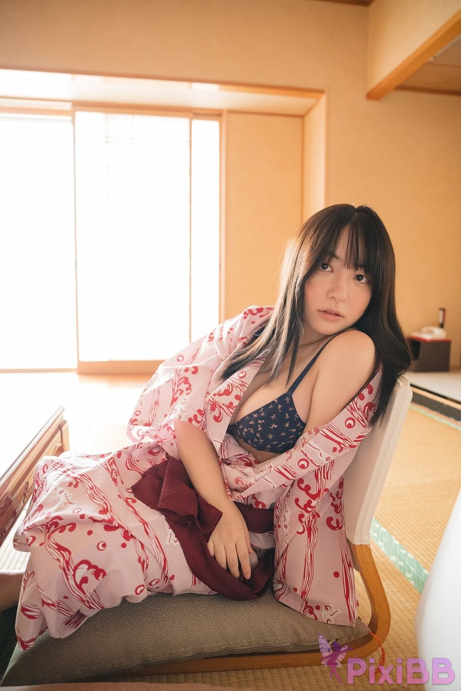 Japanese Idol Mizuki Asakura ma cang rui ji Weekly Post Digital Photo Book Glamorous girlfriend and winter hot spring inn PixiBB.COM 059