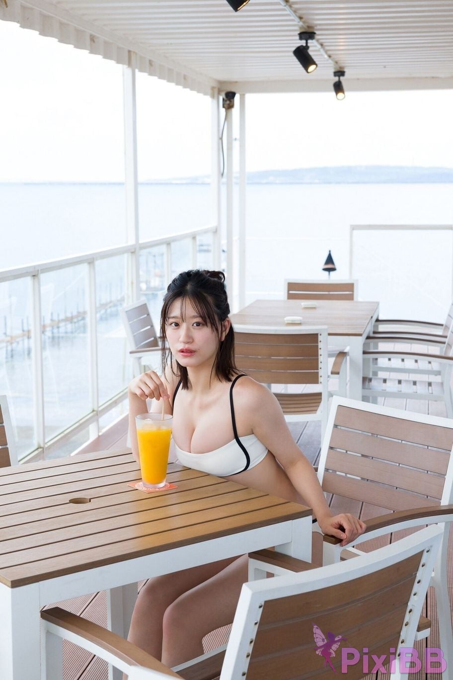 Japanese Idol Rei Jonishi Uenishi Past and future Yanmaga digital photo book PixiBB.COM 064