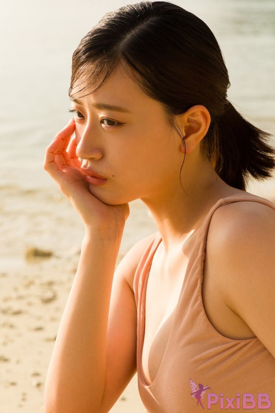 Japanese Idol Rei Jonishi Uenishi Past and future Yanmaga digital photo book PixiBB.COM 098
