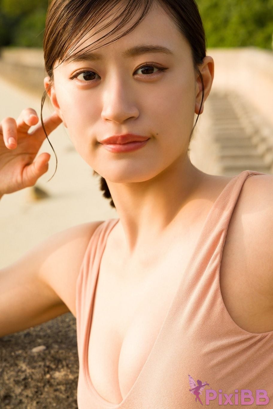 Japanese Idol Rei Jonishi Uenishi Past and future Yanmaga digital photo book PixiBB.COM 104