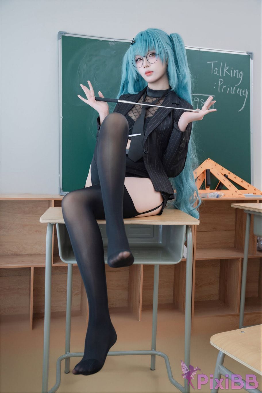 Cosplayer Senior Sister Xuan Xiao Nikke goddess of victory Privati Strict teaching PixiBB.COM 007