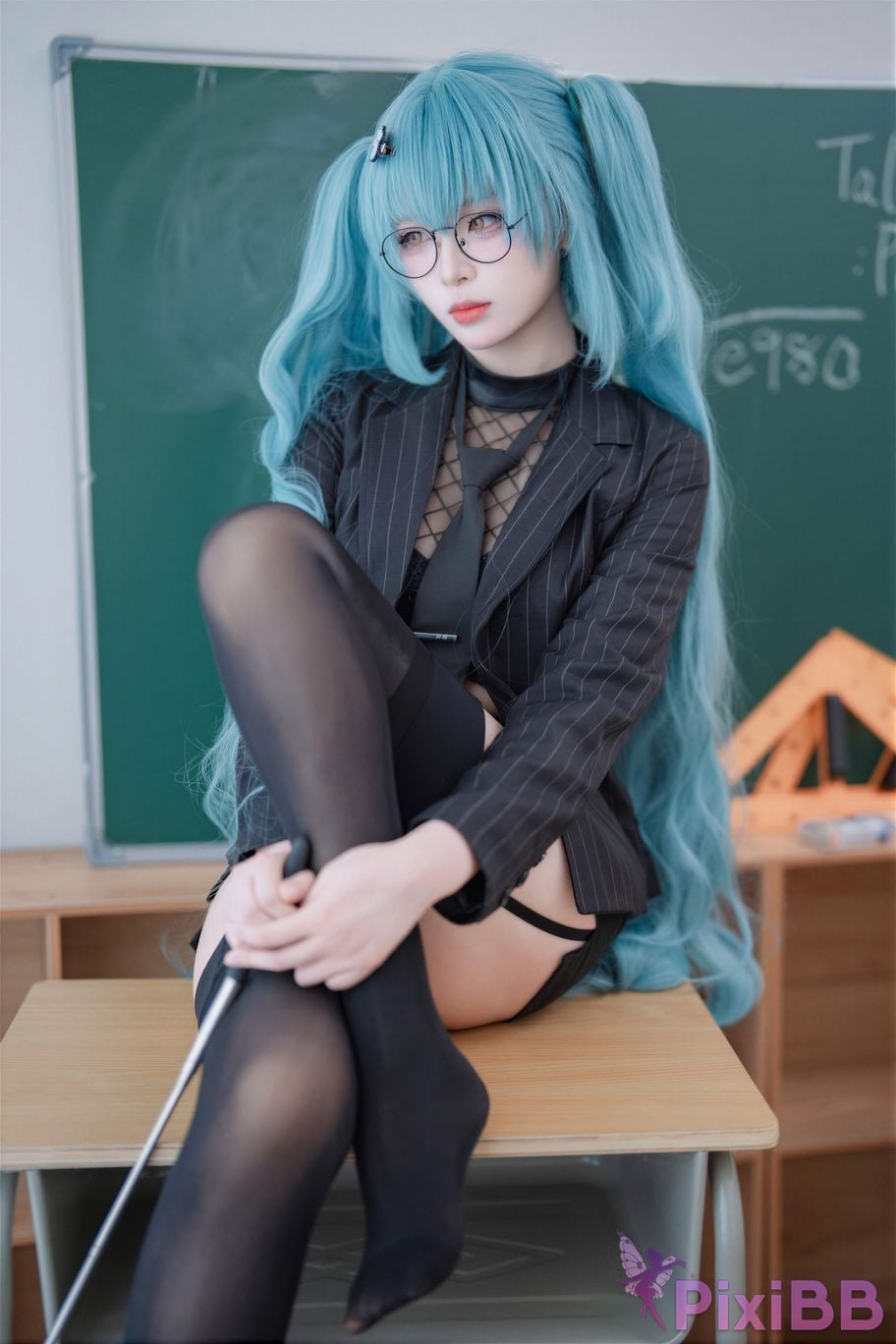 Cosplayer Senior Sister Xuan Xiao Nikke goddess of victory Privati Strict teaching PixiBB.COM 016