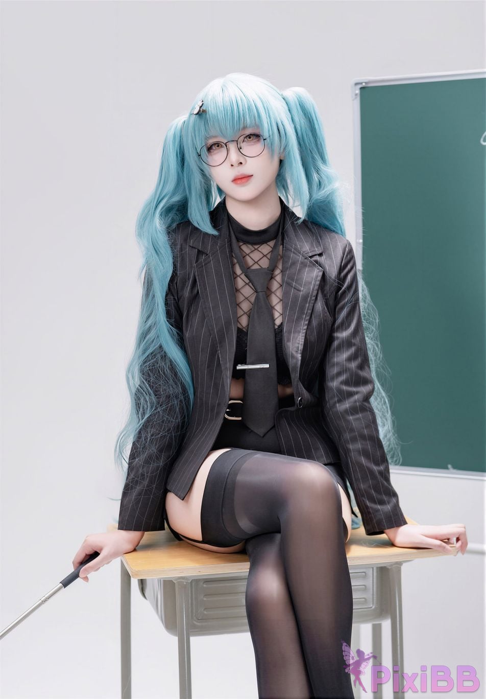 Cosplayer Senior Sister Xuan Xiao Nikke goddess of victory Privati Strict teaching PixiBB.COM 019