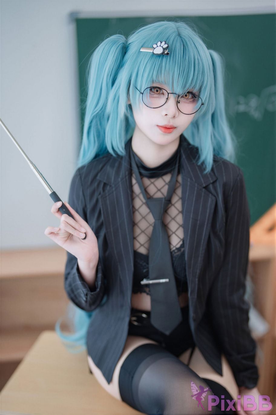 Cosplayer Senior Sister Xuan Xiao Nikke goddess of victory Privati Strict teaching PixiBB.COM 020