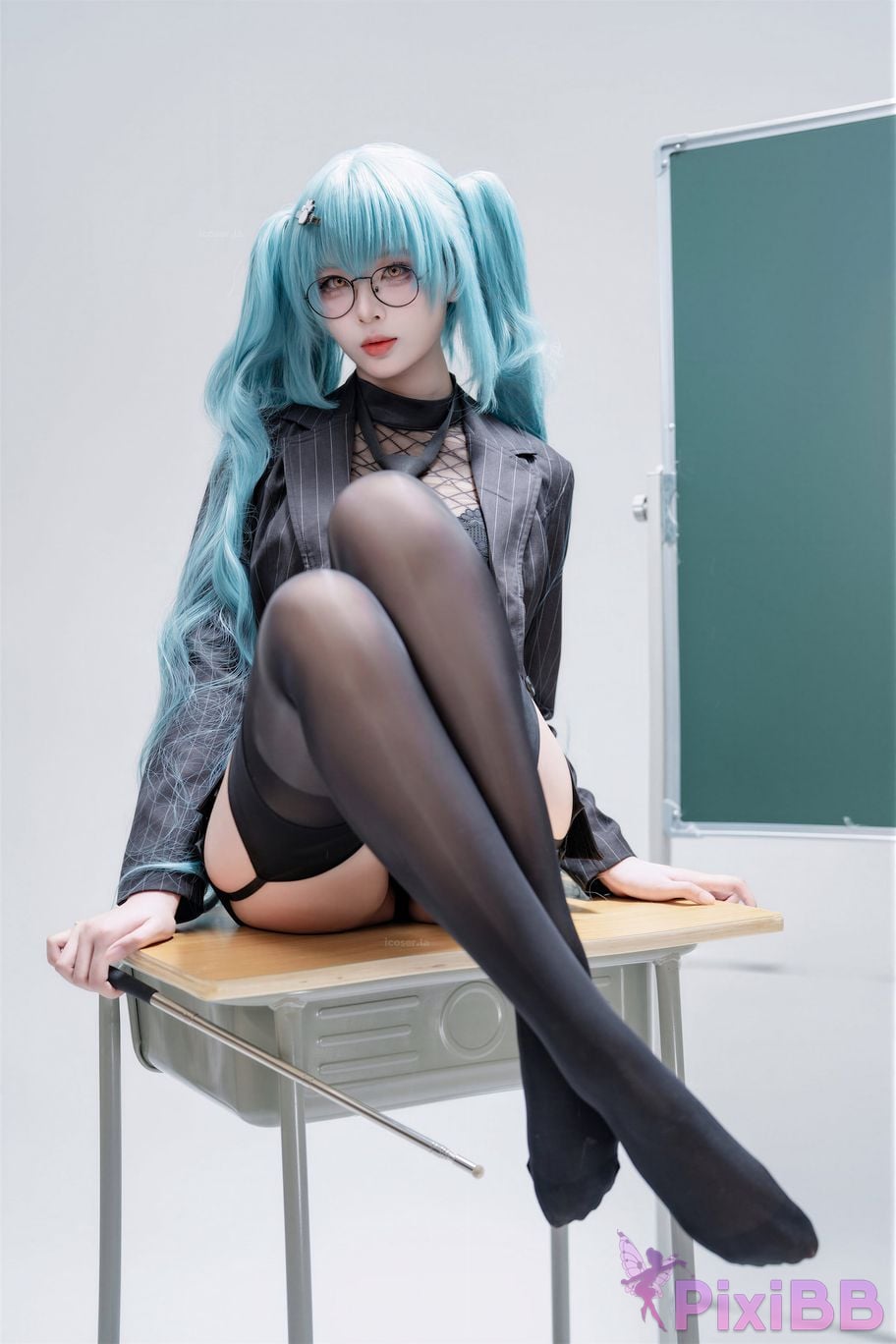 Cosplayer Senior Sister Xuan Xiao Nikke goddess of victory Privati Strict teaching PixiBB.COM 056