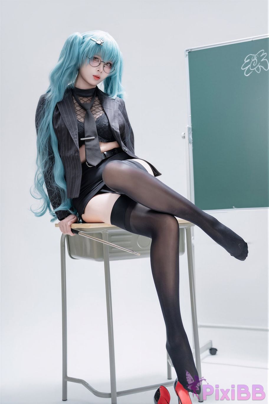 Cosplayer Senior Sister Xuan Xiao Nikke goddess of victory Privati Strict teaching PixiBB.COM 057