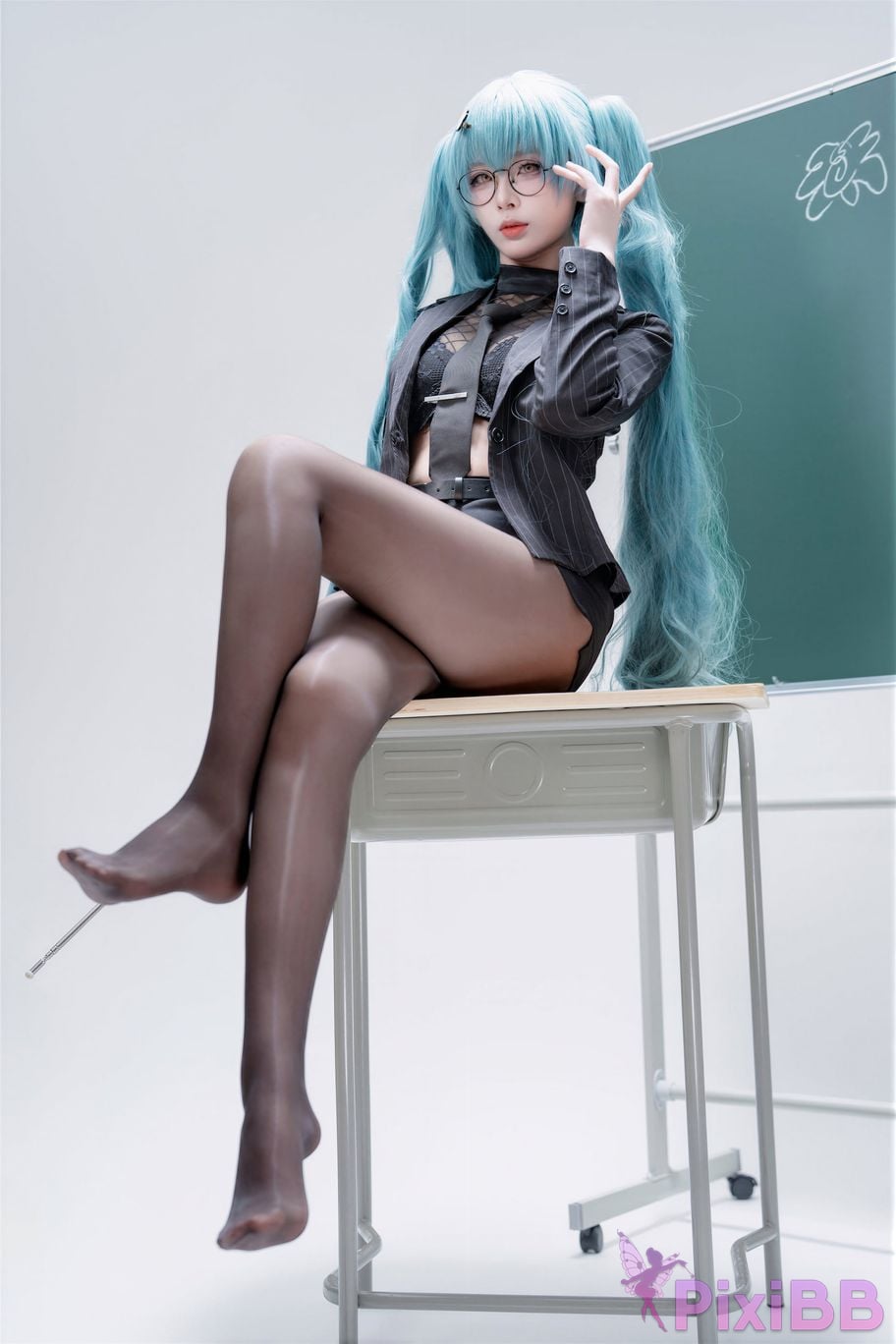 Cosplayer Senior Sister Xuan Xiao Nikke goddess of victory Privati Strict teaching PixiBB.COM 059