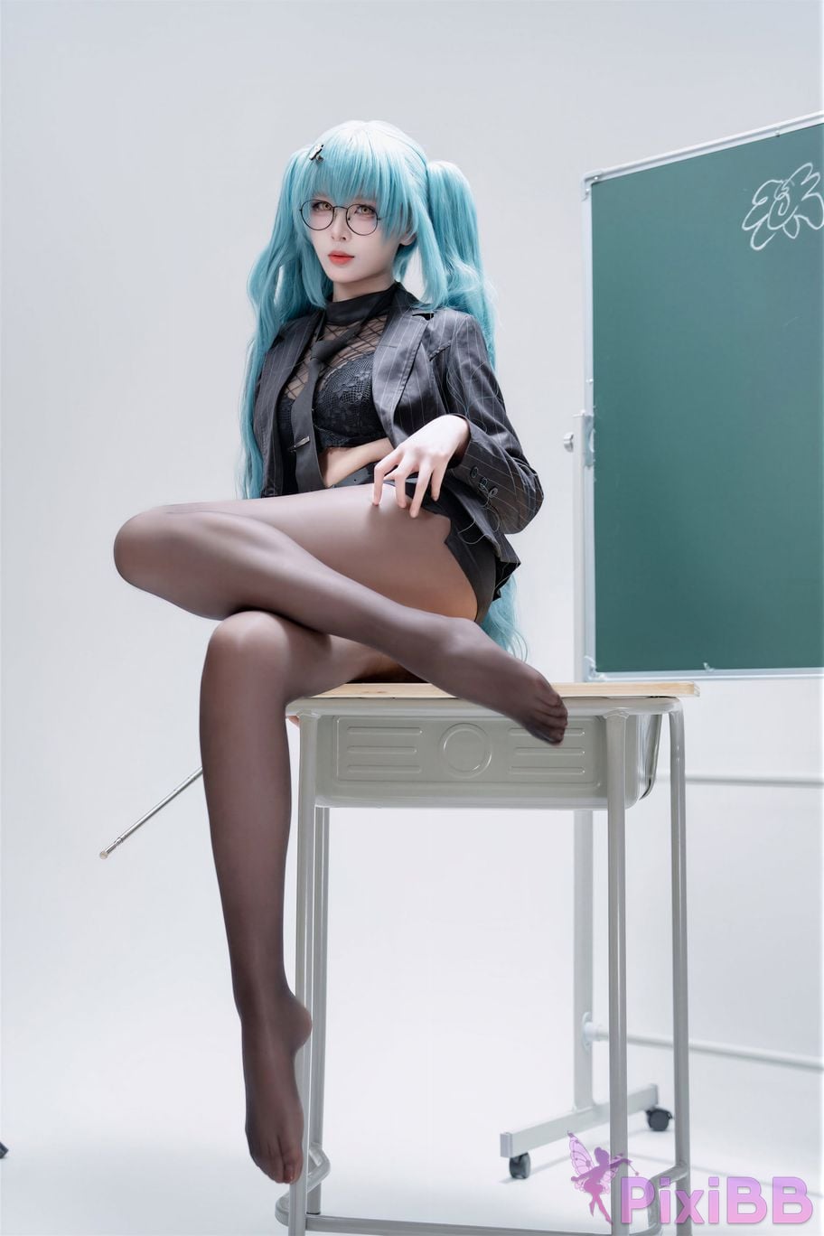 Cosplayer Senior Sister Xuan Xiao Nikke goddess of victory Privati Strict teaching PixiBB.COM 062
