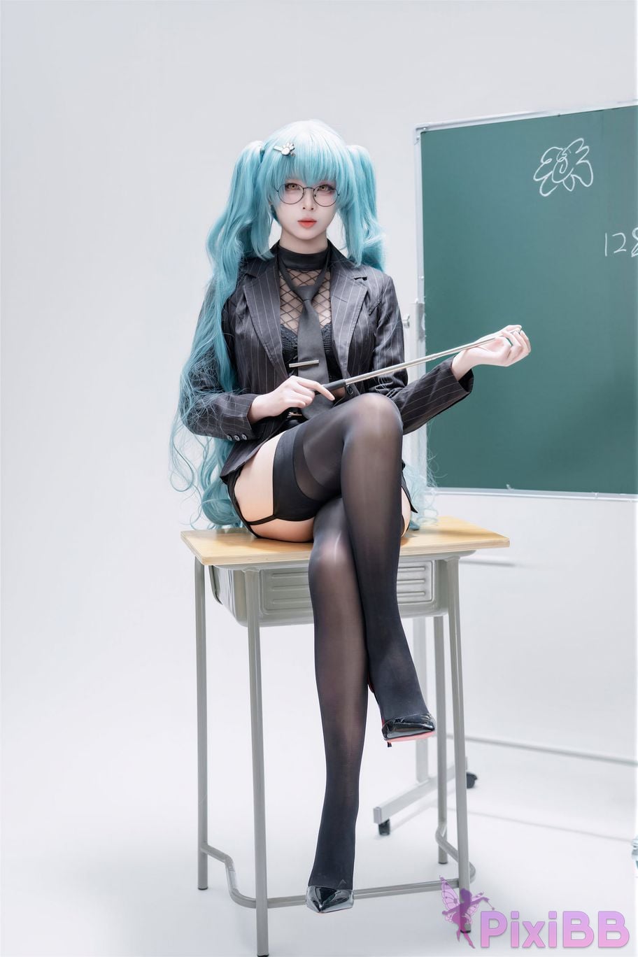 Cosplayer Senior Sister Xuan Xiao Nikke goddess of victory Privati Strict teaching PixiBB.COM 067