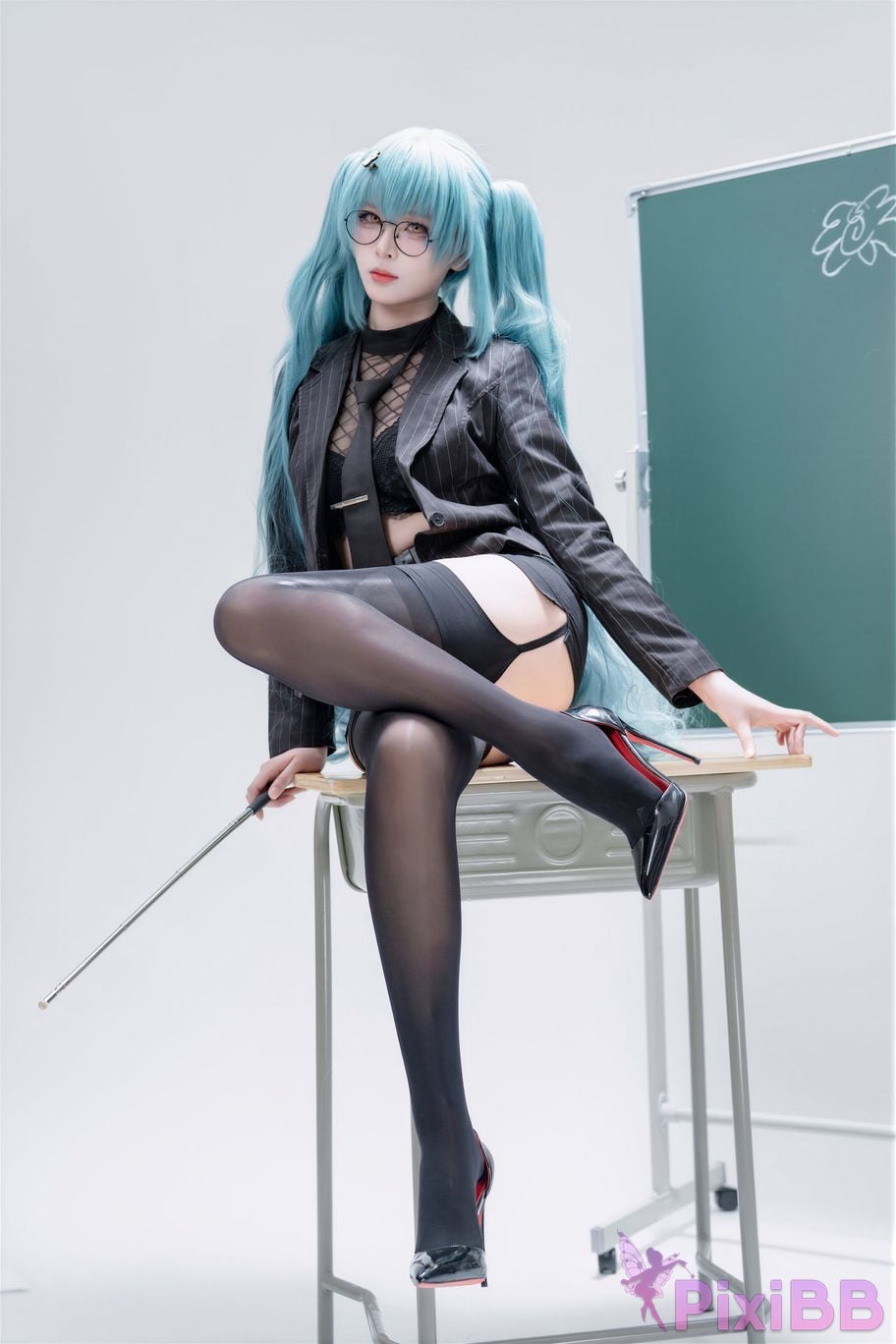 Cosplayer Senior Sister Xuan Xiao Nikke goddess of victory Privati Strict teaching PixiBB.COM 069