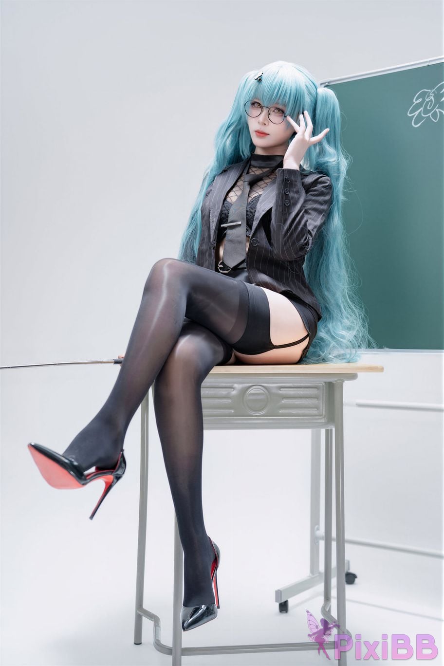 Cosplayer Senior Sister Xuan Xiao Nikke goddess of victory Privati Strict teaching PixiBB.COM 070