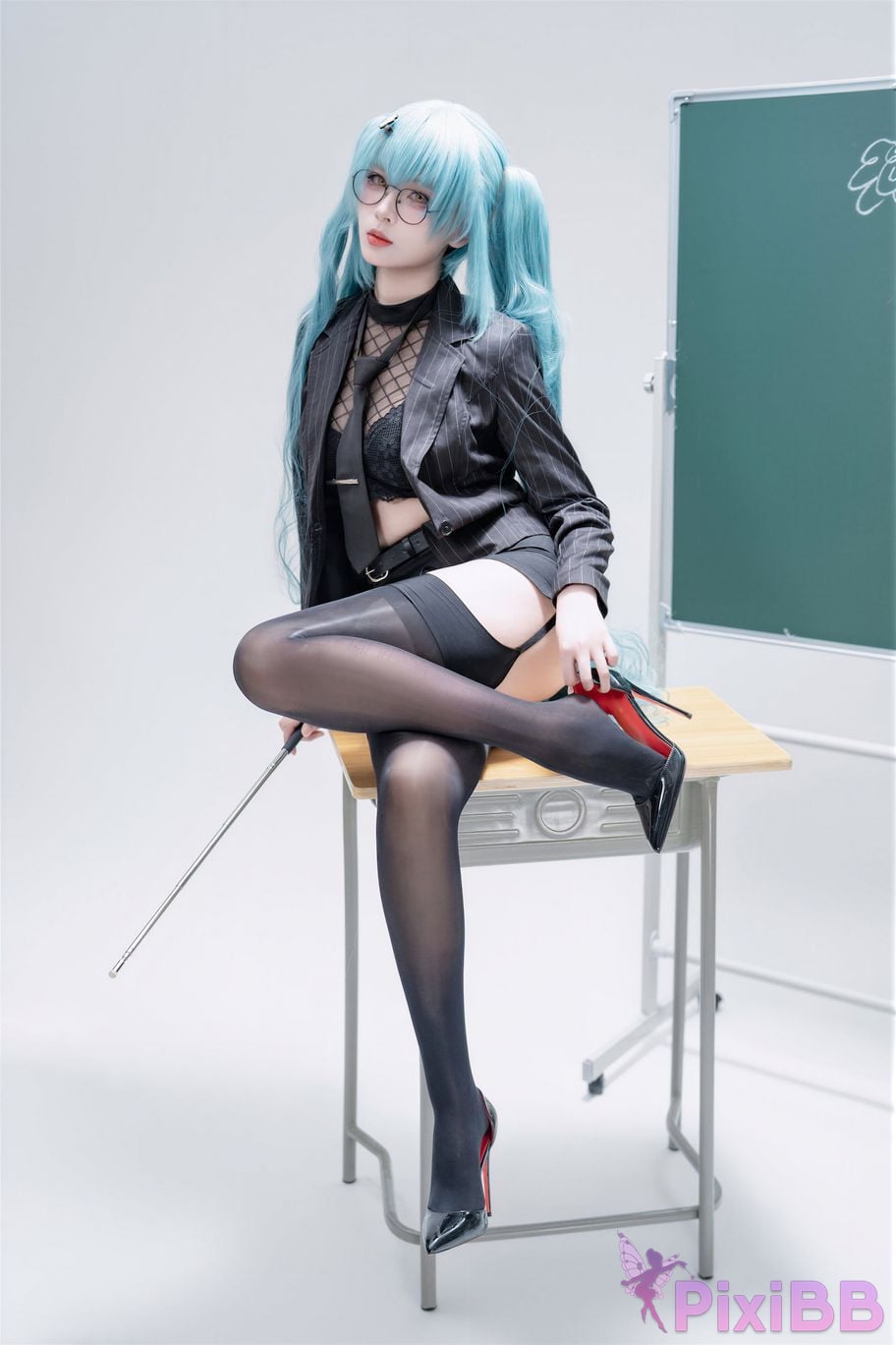 Cosplayer Senior Sister Xuan Xiao Nikke goddess of victory Privati Strict teaching PixiBB.COM 072