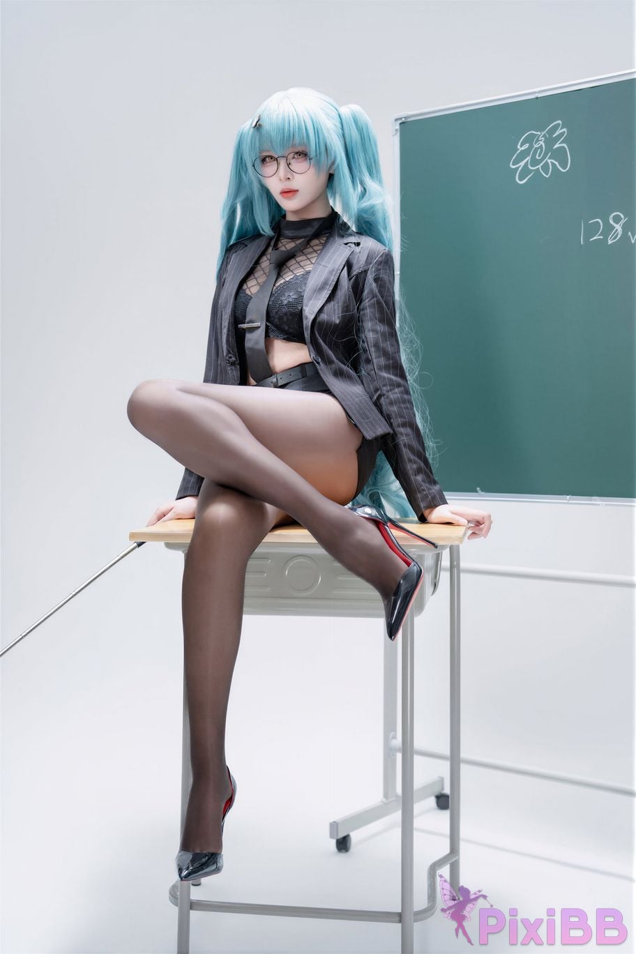 Cosplayer Senior Sister Xuan Xiao Nikke goddess of victory Privati Strict teaching PixiBB.COM 075