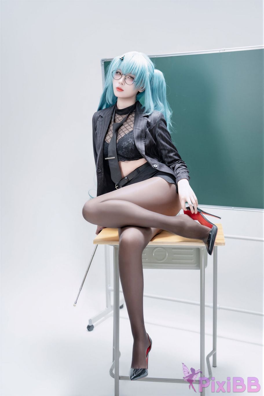 Cosplayer Senior Sister Xuan Xiao Nikke goddess of victory Privati Strict teaching PixiBB.COM 076