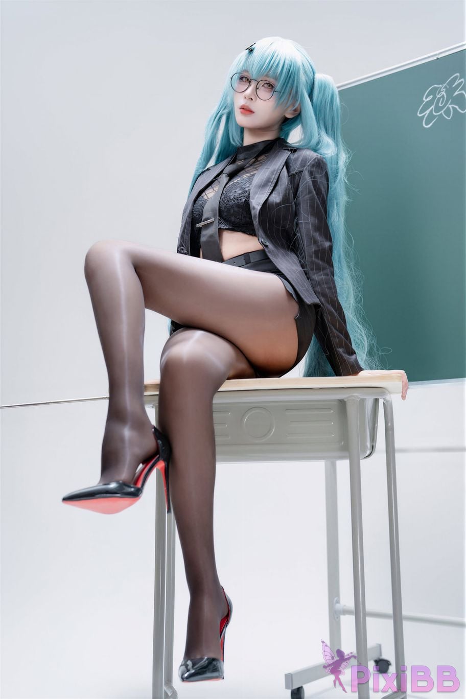 Cosplayer Senior Sister Xuan Xiao Nikke goddess of victory Privati Strict teaching PixiBB.COM 077