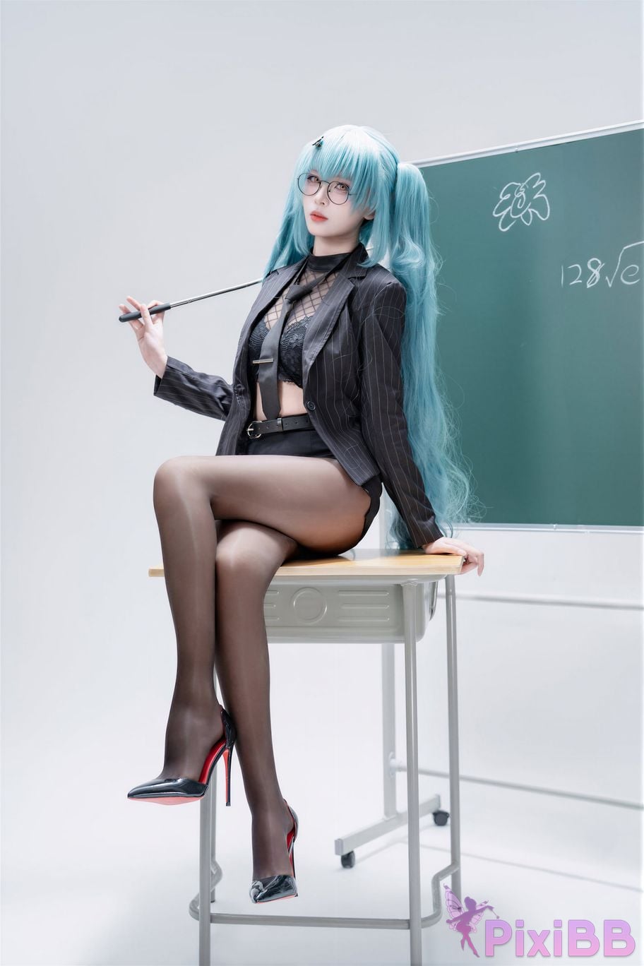 Cosplayer Senior Sister Xuan Xiao Nikke goddess of victory Privati Strict teaching PixiBB.COM 078