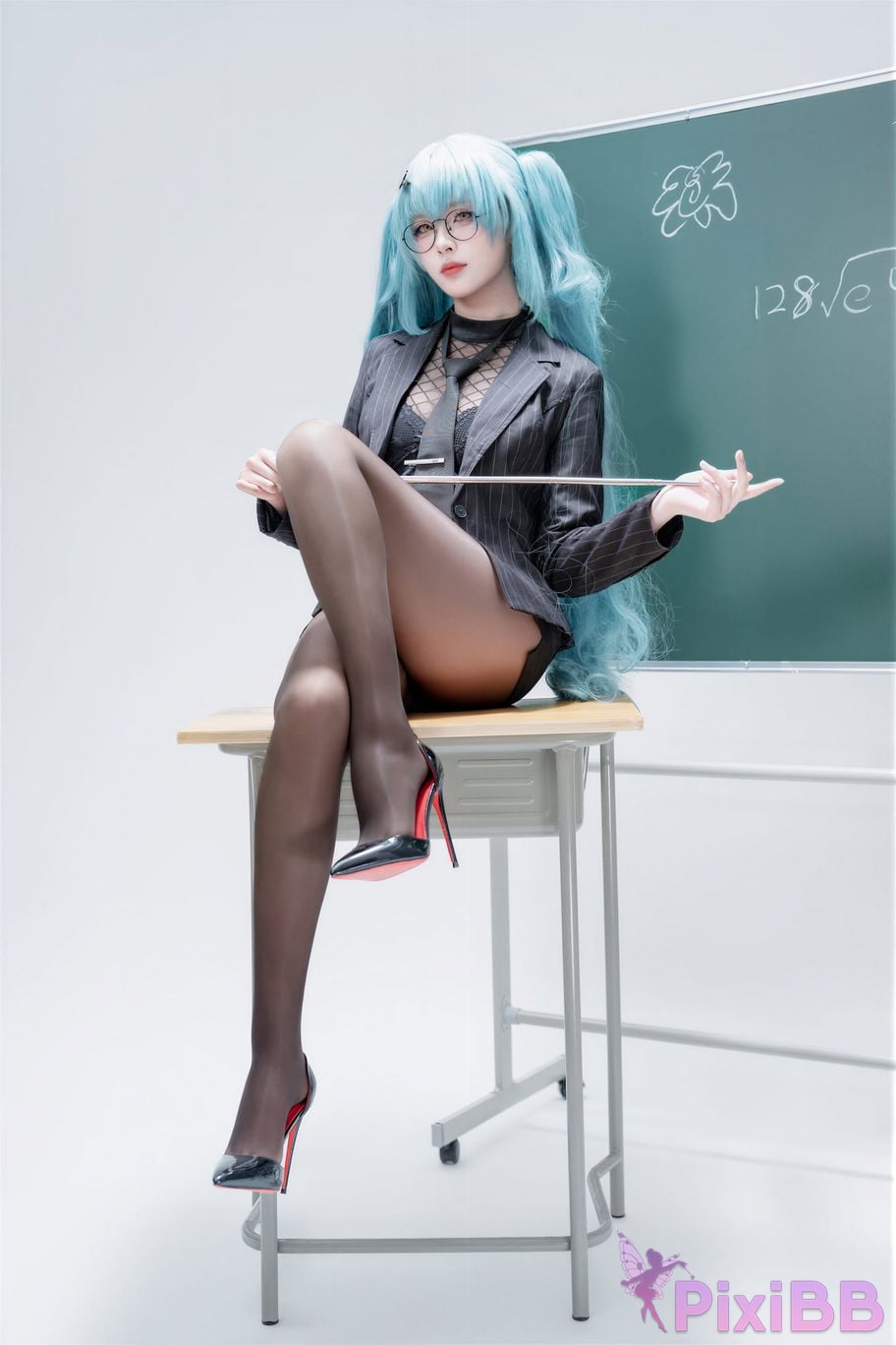 Cosplayer Senior Sister Xuan Xiao Nikke goddess of victory Privati Strict teaching PixiBB.COM 080