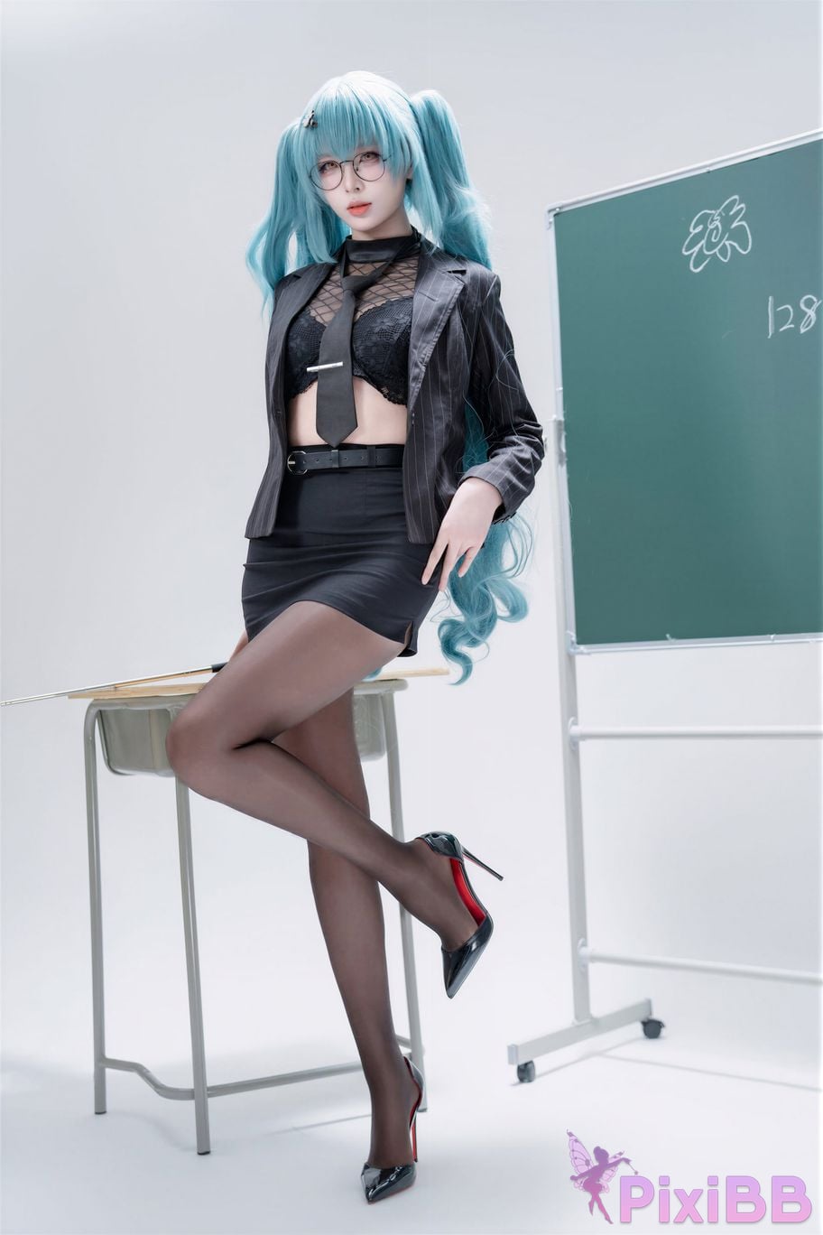 Cosplayer Senior Sister Xuan Xiao Nikke goddess of victory Privati Strict teaching PixiBB.COM 081