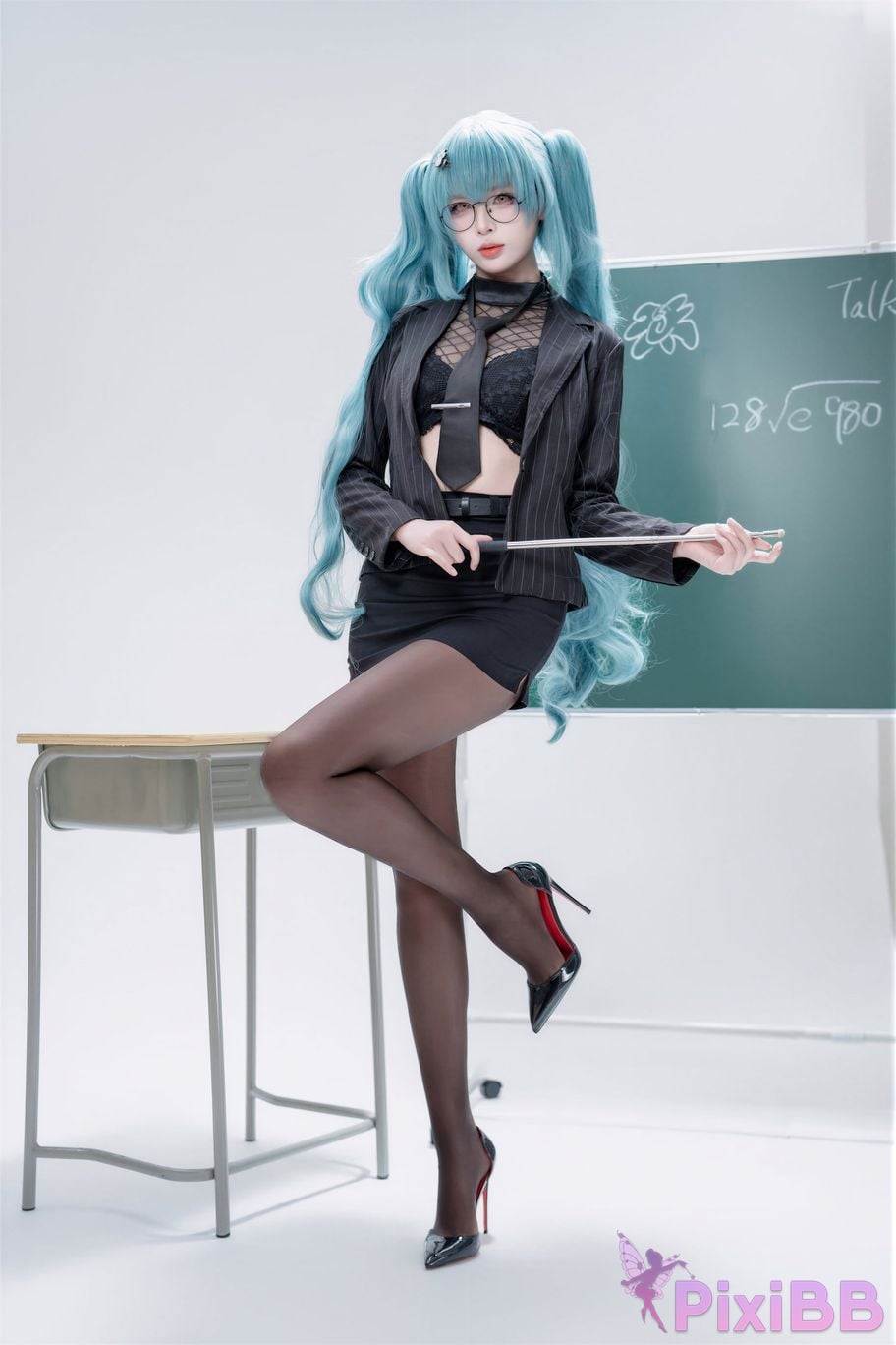 Cosplayer Senior Sister Xuan Xiao Nikke goddess of victory Privati Strict teaching PixiBB.COM 086