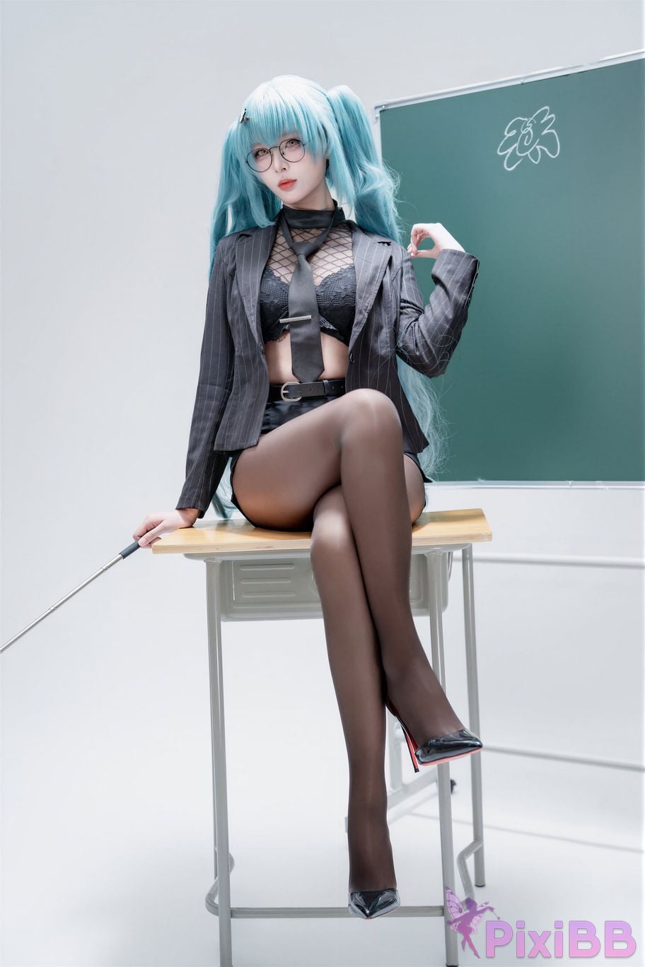 Cosplayer Senior Sister Xuan Xiao Nikke goddess of victory Privati Strict teaching PixiBB.COM 089