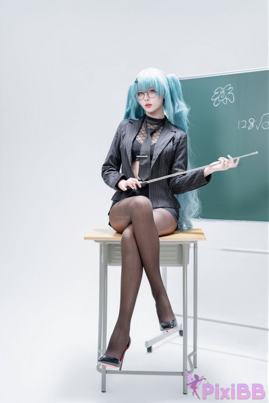 Cosplayer Senior Sister Xuan Xiao Nikke goddess of victory Privati Strict teaching PixiBB.COM 090