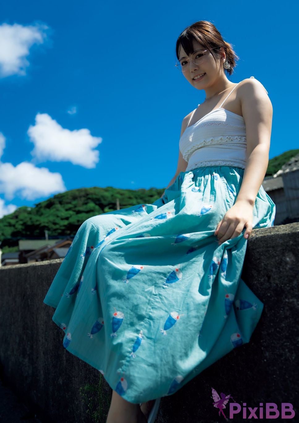 Japanese Idol Shinonome Umi 3rd photo collection Near the sea PixiBB.COM 034