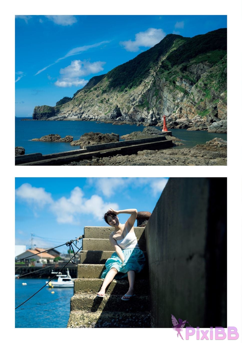 Japanese Idol Shinonome Umi 3rd photo collection Near the sea PixiBB.COM 036
