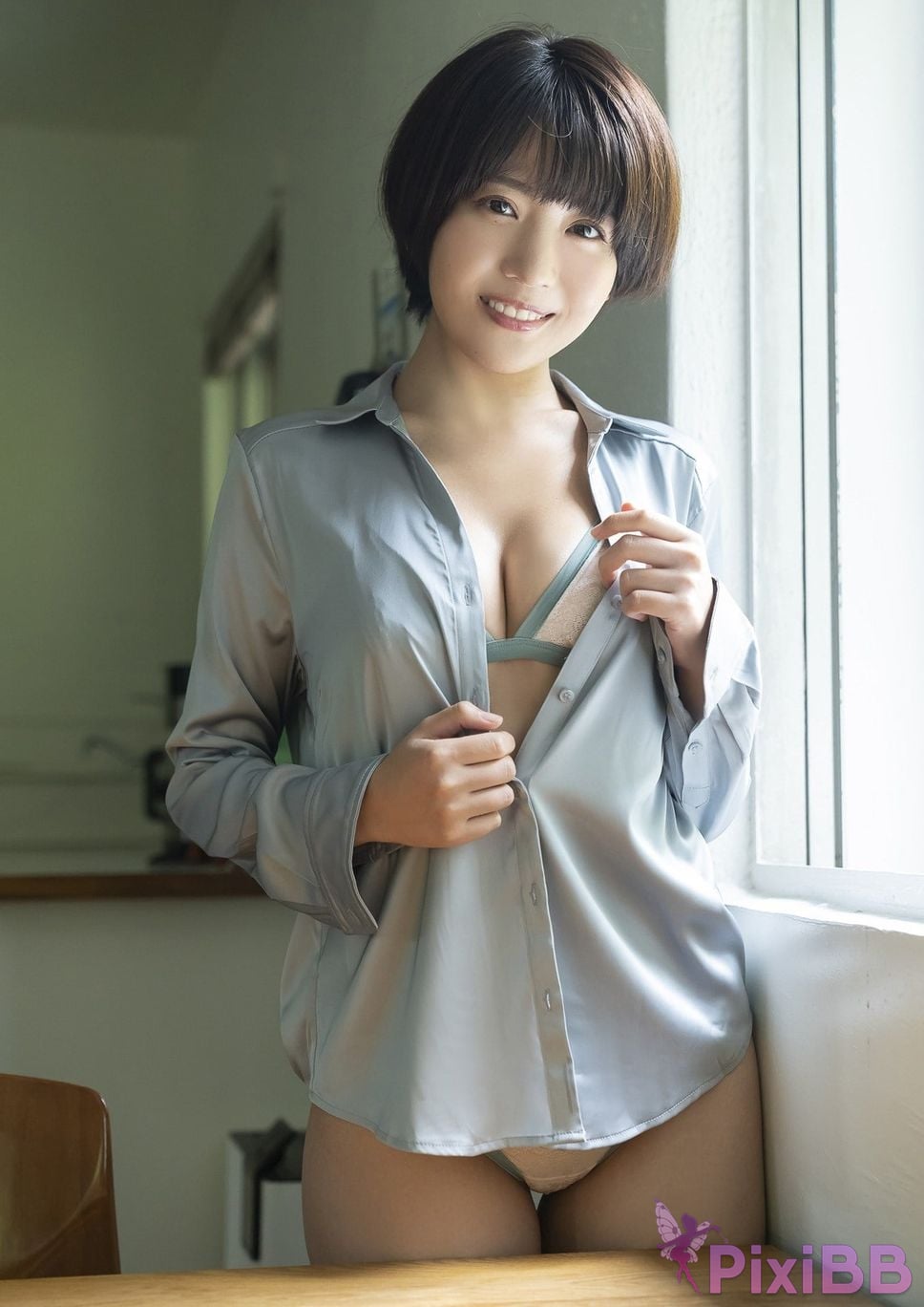 Japanese Idol Moeka Sasaki Gravure of Spirits Spisan photo book PixiBB.COM 006