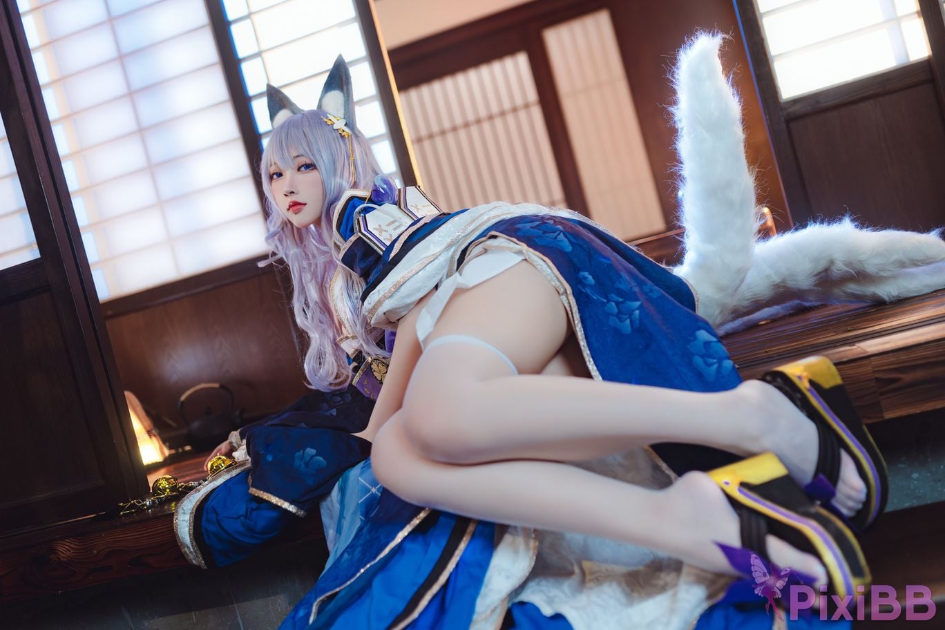 Cosplayer Sakura Miyamoto azur lane Shinano Raw hide PixiBB.COM 005.JPG