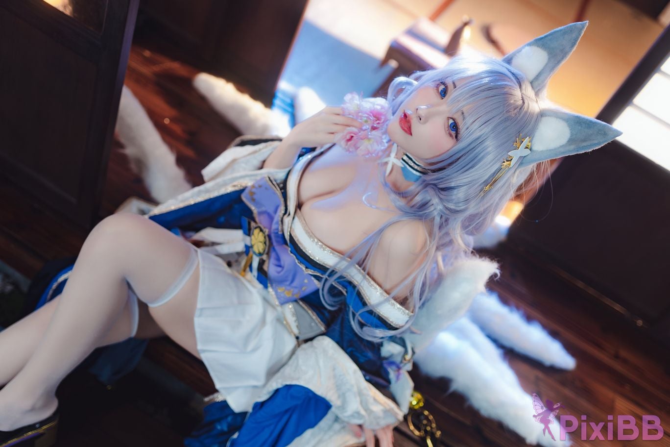 Cosplayer Sakura Miyamoto azur lane Shinano Raw hide PixiBB.COM 013.JPG