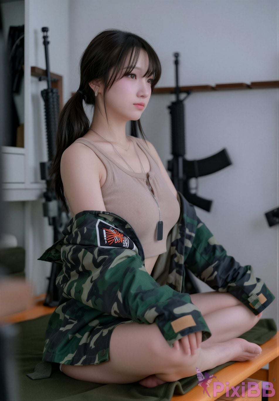 AI Enhanced Son Ye Eun New Recruit PixiBB.COM 057